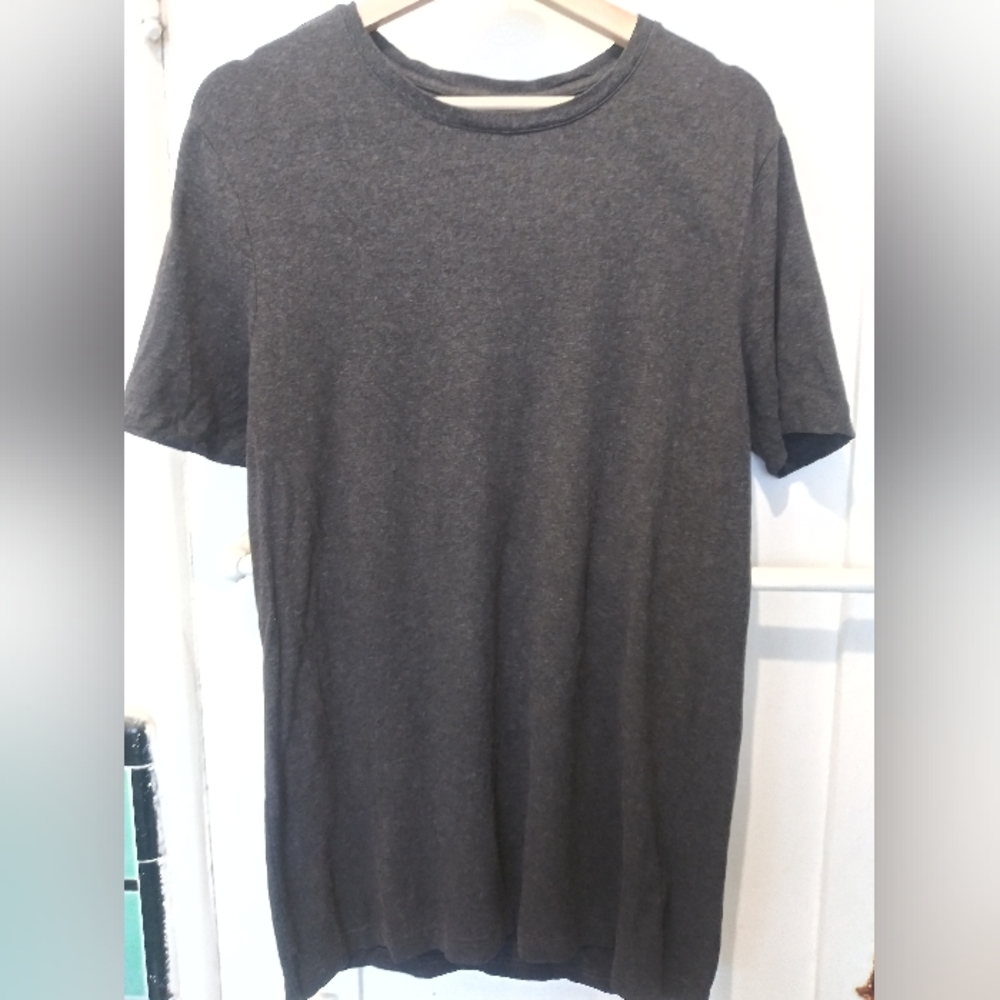 Structure Men's Slim fit Grey T-Shirt